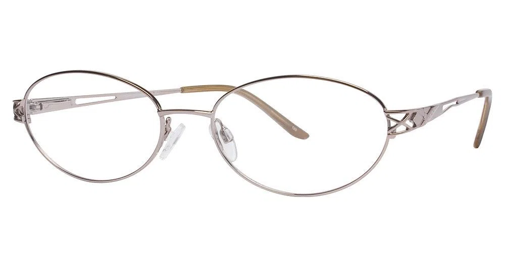 Gloria Vanderbilt GVM27 Eyeglasses - Gold
